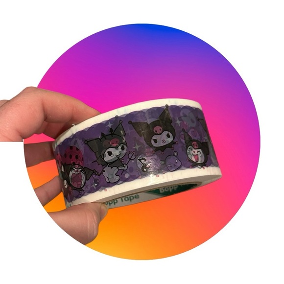 Sanrio Decorative Packing Tape - Kuromi - Picture 2 of 4